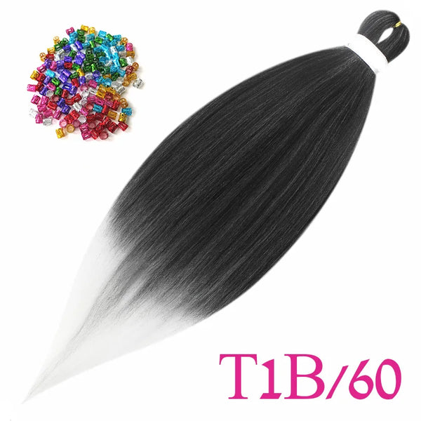 Lihui Synthetic Pre Stretched Yaki Straight Bundles