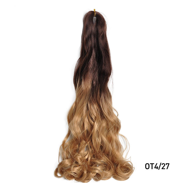 Luoyudu Synthetic Loose Wave French Curls Braiding Hair
