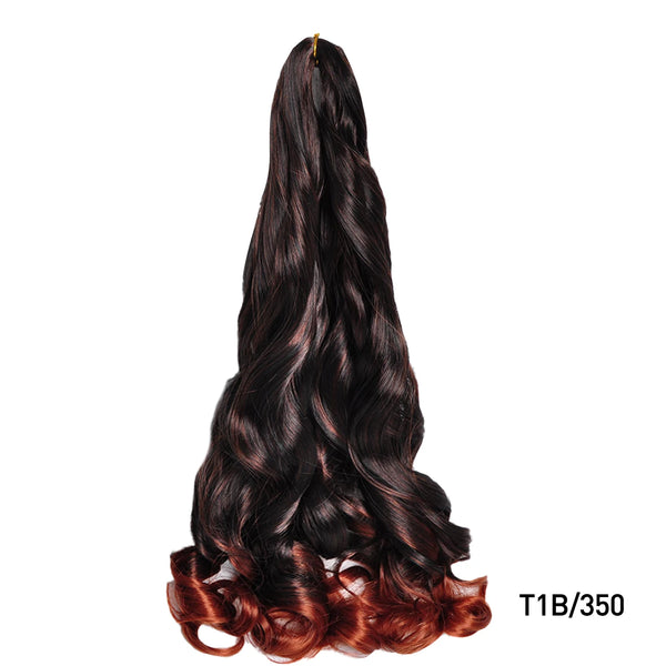 Luoyudu Synthetic Loose Wave French Curls Braiding Hair