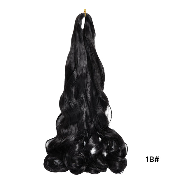 Luoyudu Synthetic Loose Wave French Curls Braiding Hair