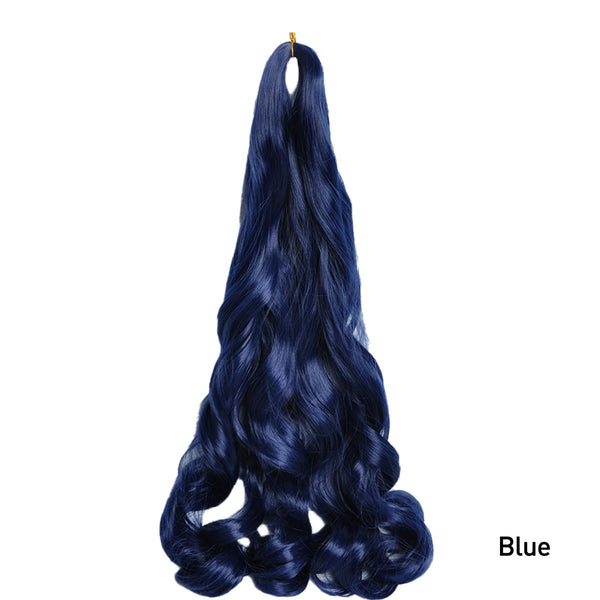 Luoyudu Synthetic Loose Wave French Curls Braiding Hair
