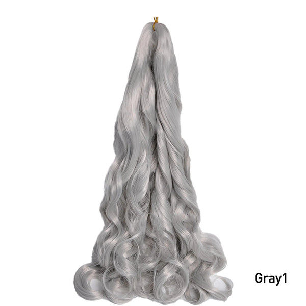 Luoyudu Synthetic Loose Wave French Curls Braiding Hair