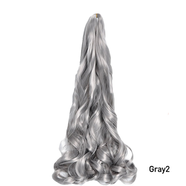 Luoyudu Synthetic Loose Wave French Curls Braiding Hair