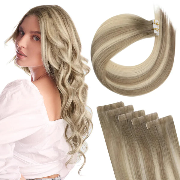 Full Shine Virgin Injection Tape in Human Hair Extensions