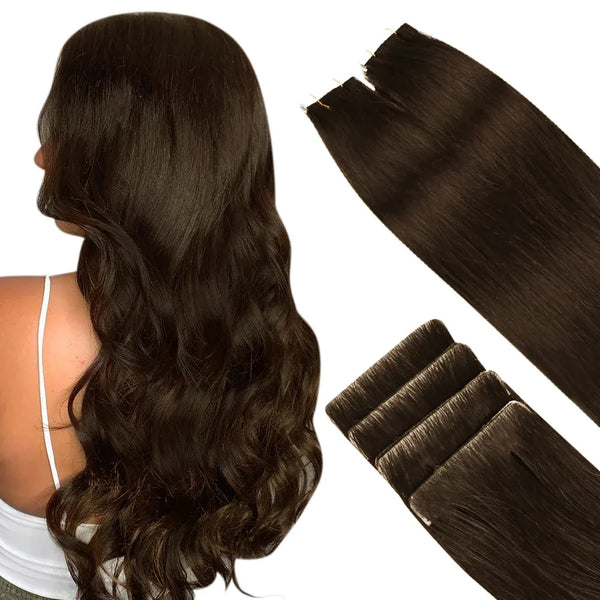 Full Shine Virgin Injection Tape in Human Hair Extensions