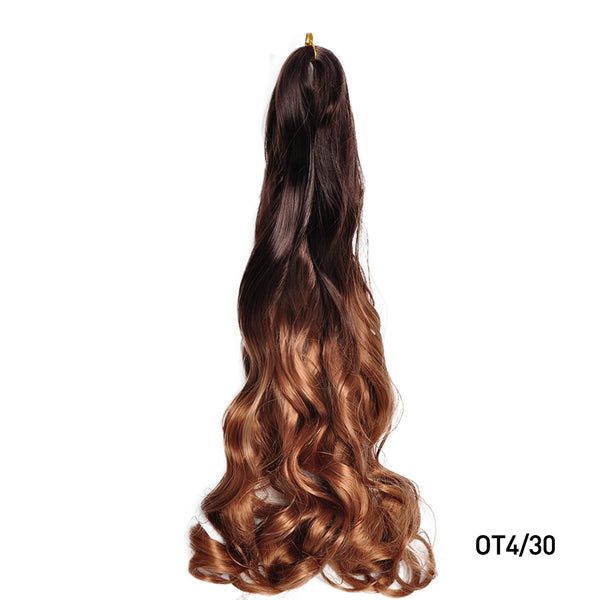 Luoyudu Synthetic Loose Wave French Curls Braiding Hair