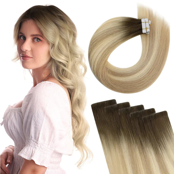Full Shine Virgin Injection Tape in Human Hair Extensions