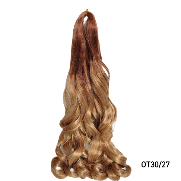 Luoyudu Synthetic Loose Wave French Curls Braiding Hair