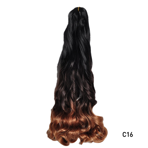 Luoyudu Synthetic Loose Wave French Curls Braiding Hair