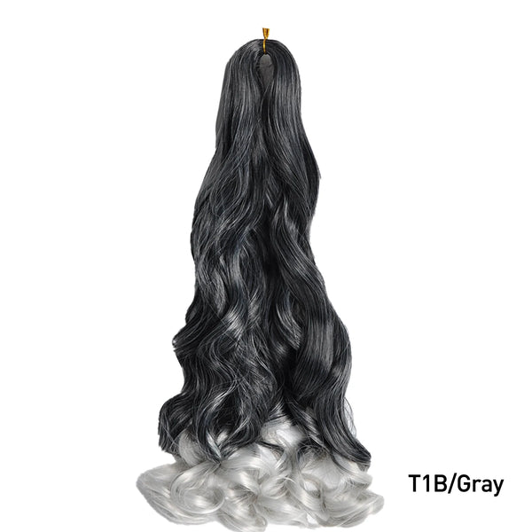 Luoyudu Synthetic Loose Wave French Curls Braiding Hair