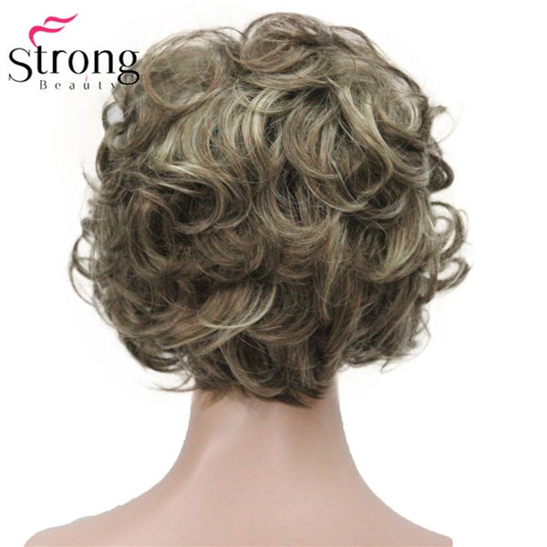 StrongBeauty Short Full Synthetic Wig