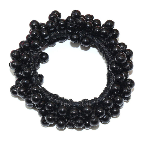 RuoShui Elegant Pearl Ponytail Scrunchie