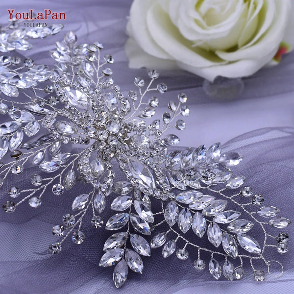 You LaPan Rhinestone Wedding Bride Headdress