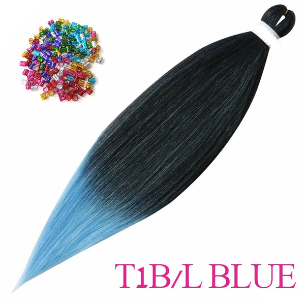 Lihui Synthetic Pre Stretched Yaki Straight Bundles