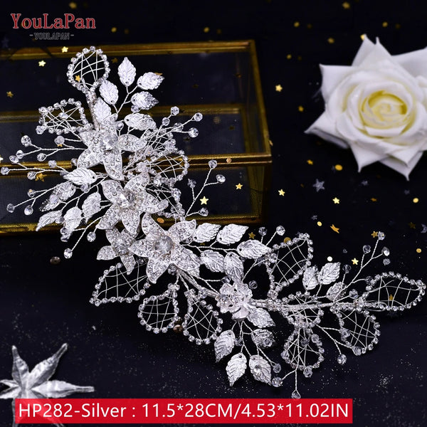 YouLaPan Rhinestone Hair Jewelry