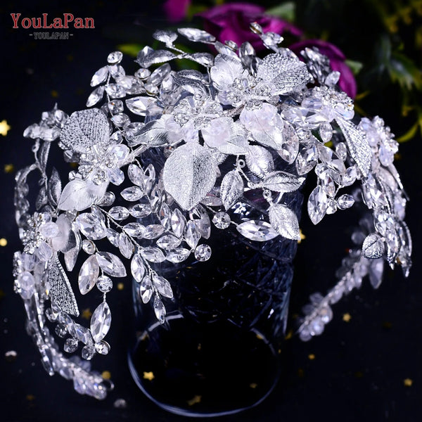 You LaPan Rhinestone Wedding Bride Headdress