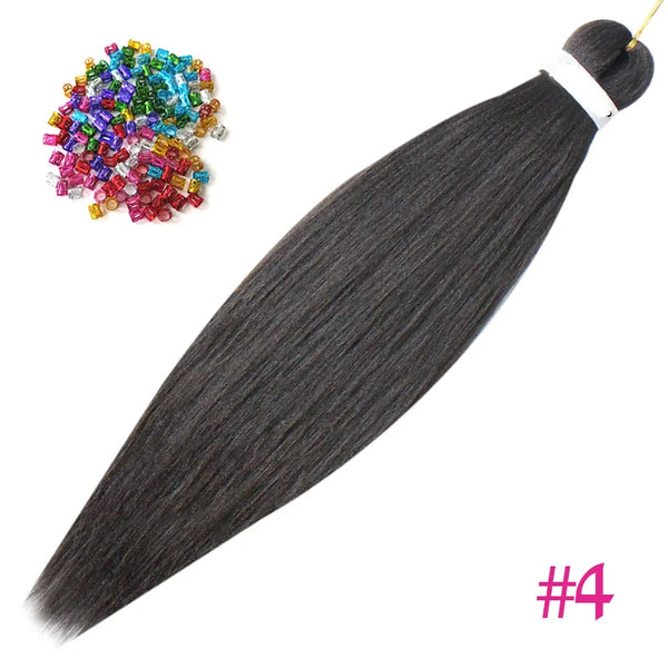 Lihui Synthetic Pre Stretched Yaki Straight Bundles