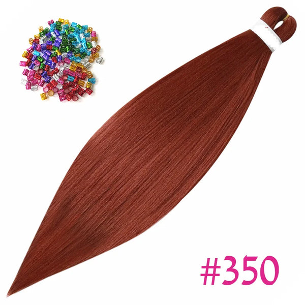Lihui Synthetic Pre Stretched Yaki Straight Bundles