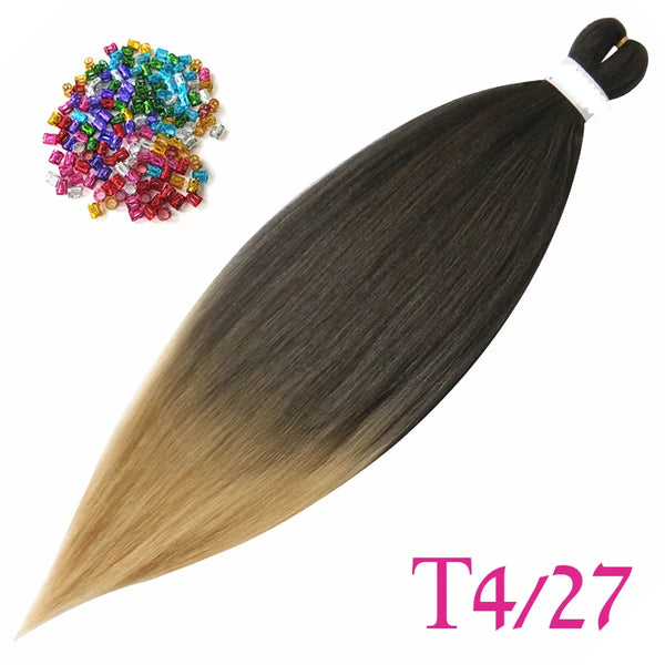 Lihui Synthetic Pre Stretched Yaki Straight Bundles