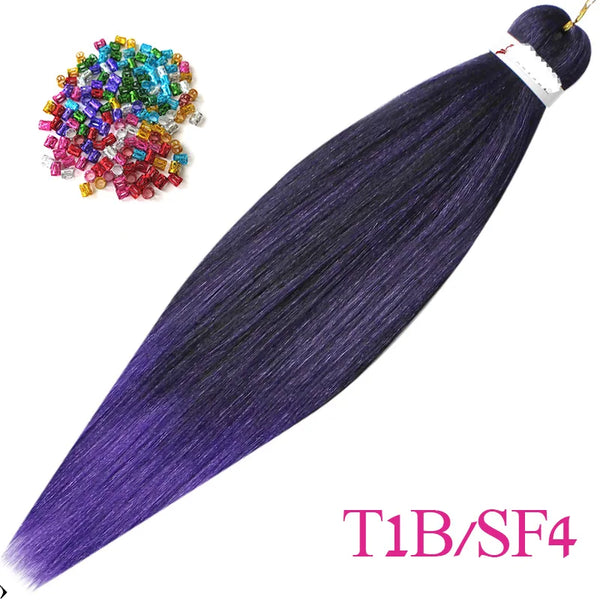 Lihui Synthetic Pre Stretched Yaki Straight Bundles