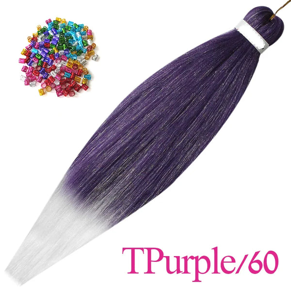 Lihui Synthetic Pre Stretched Yaki Straight Bundles