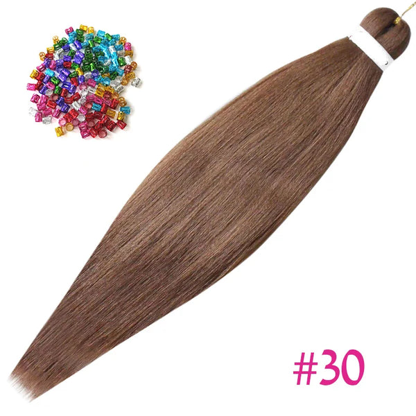 Lihui Synthetic Pre Stretched Yaki Straight Bundles