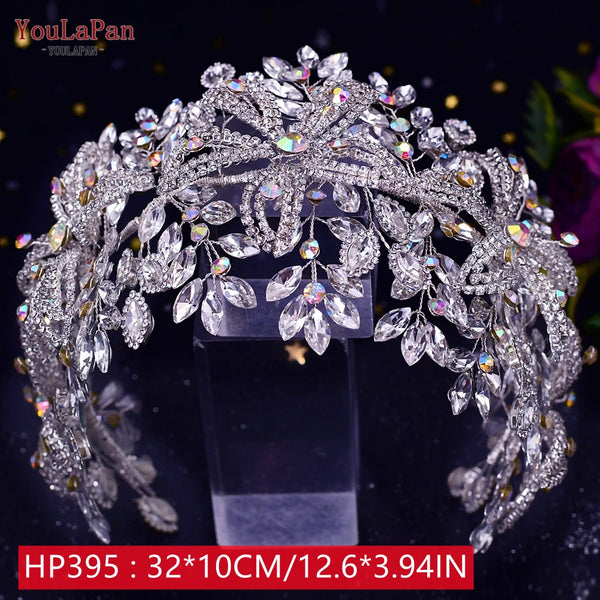 YouLaPan Rhinestone Hair Jewelry