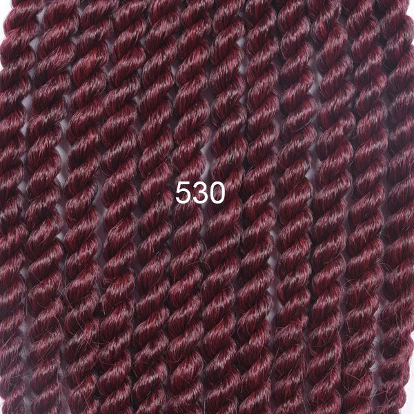 TOMO 12" 18" Synthetic Senegalese Crochet Hair Extensions