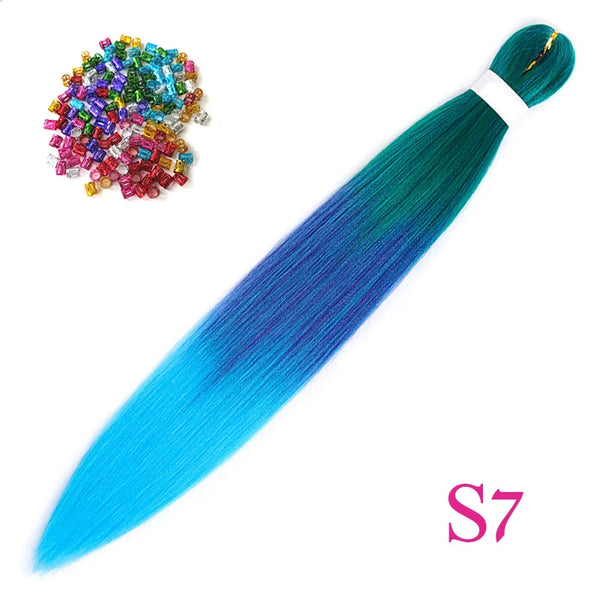 Lihui Synthetic Pre Stretched Yaki Straight Bundles