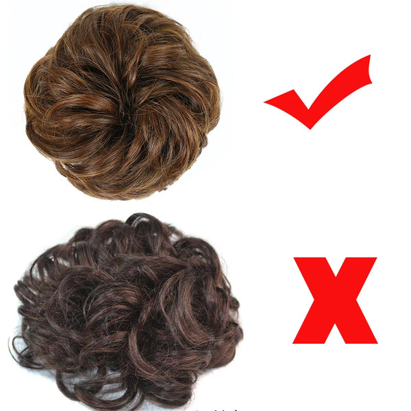 Azqueen Synthetic Messy Bun Chignon