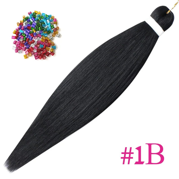 Lihui Synthetic Pre Stretched Yaki Straight Bundles