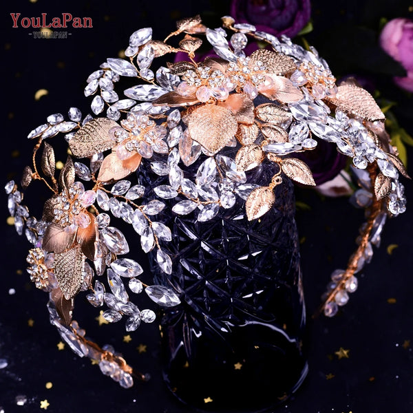 You LaPan Rhinestone Wedding Bride Headdress