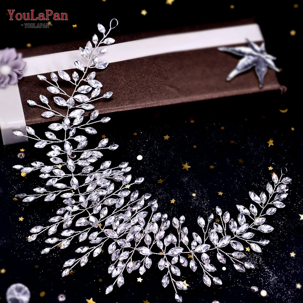 You LaPan Rhinestone Wedding Bride Headdress