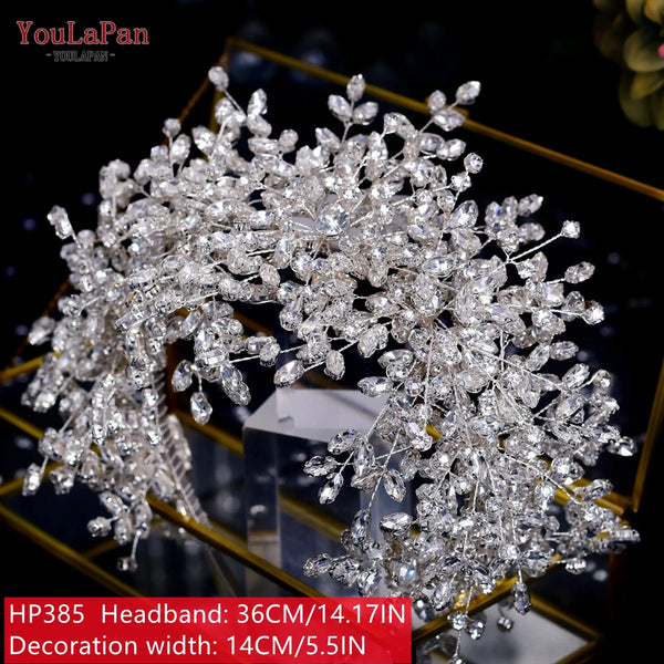 YouLaPan Rhinestone Hair Jewelry