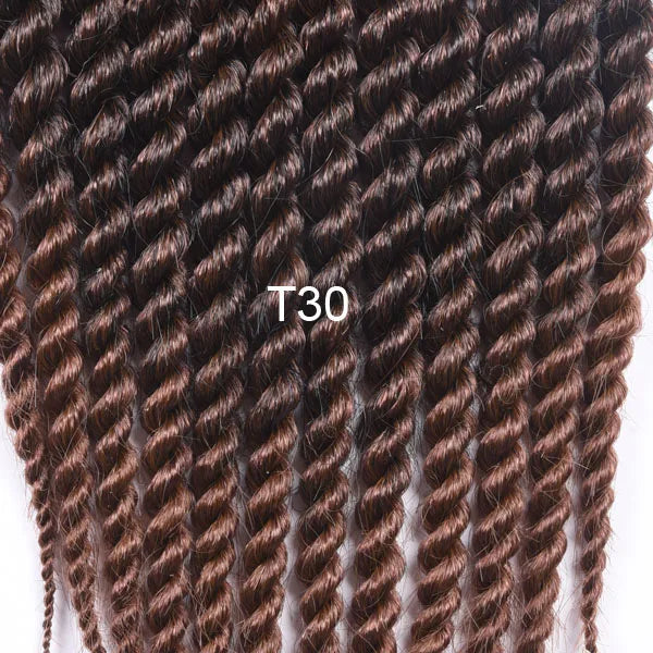 TOMO 12" 18" Synthetic Senegalese Crochet Hair Extensions