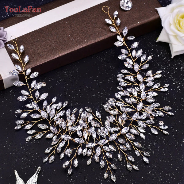 You LaPan Rhinestone Wedding Bride Headdress