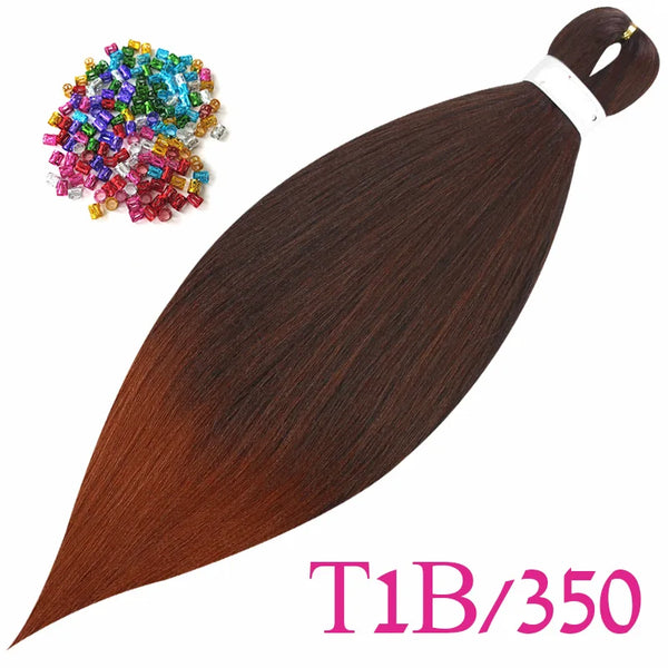 Lihui Synthetic Pre Stretched Yaki Straight Bundles