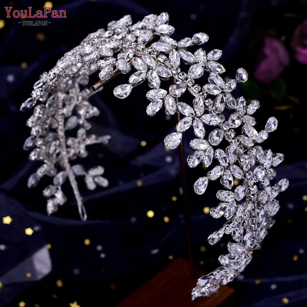 You LaPan Rhinestone Wedding Bride Headdress