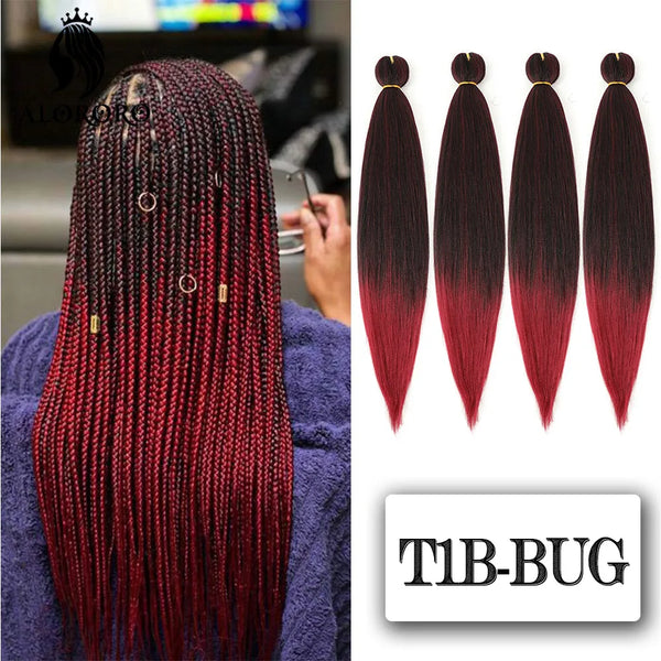 Alororo Synthetic Yaki Kanekalon Braiding Hair