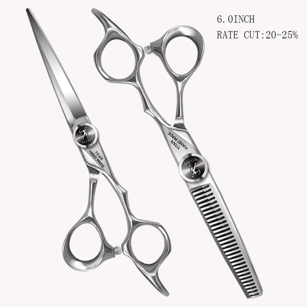 TITAN Professional Steel Hair Cutting/Thinning Set