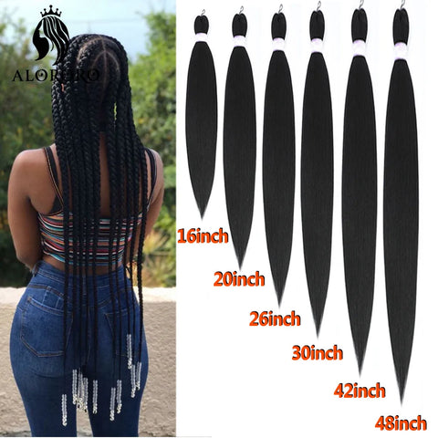 Alororo Synthetic Yaki Kanekalon Braiding Hair