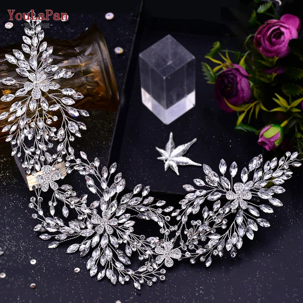 You LaPan Rhinestone Wedding Bride Headdress