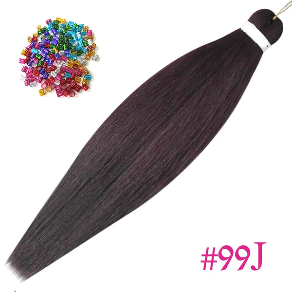 Lihui Synthetic Pre Stretched Yaki Straight Bundles