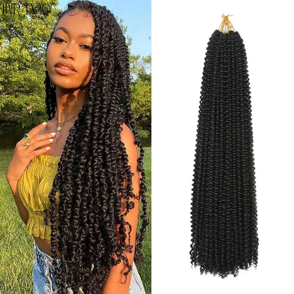 Hair Expo Synthetic 30" Passion Twist Pre-Looped Crochet Hair