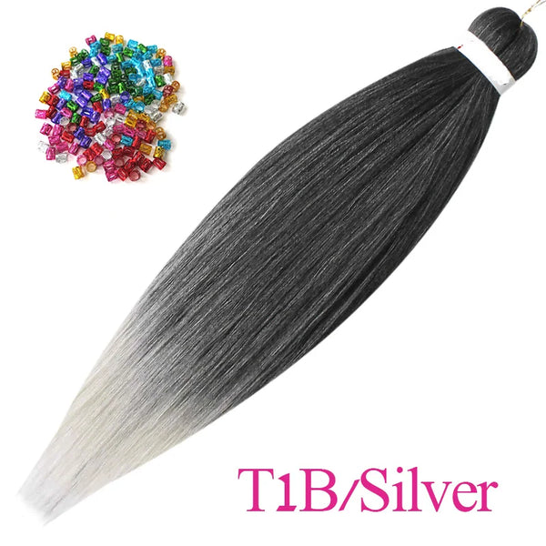 Lihui Synthetic Pre Stretched Yaki Straight Bundles