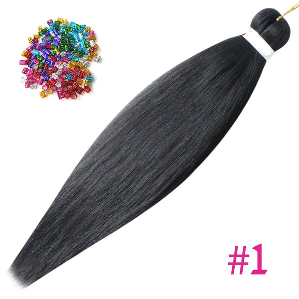 Lihui Synthetic Pre Stretched Yaki Straight Bundles