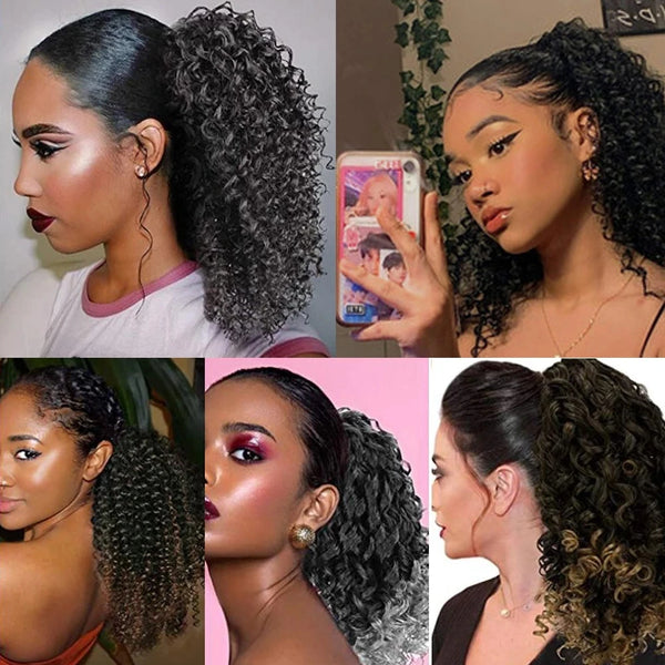 AZQUEEN Synthetic Heat-Resistant Ponytail
