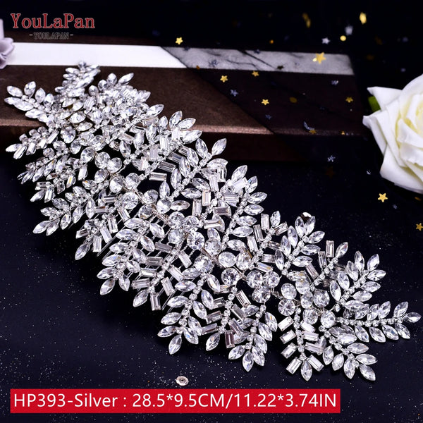 YouLaPan Rhinestone Hair Jewelry
