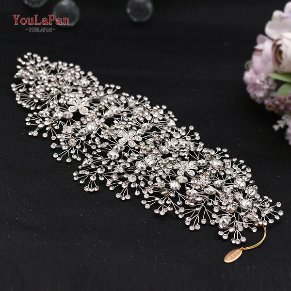 You LaPan Rhinestone Wedding Bride Headdress