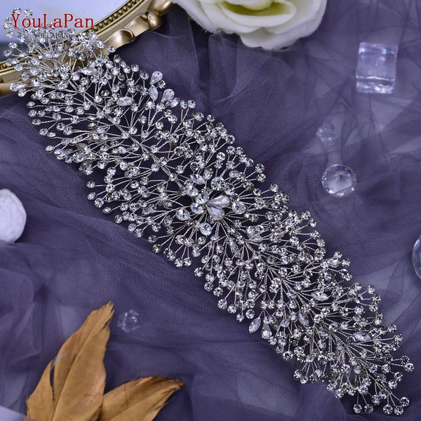 You LaPan Rhinestone Wedding Bride Headdress